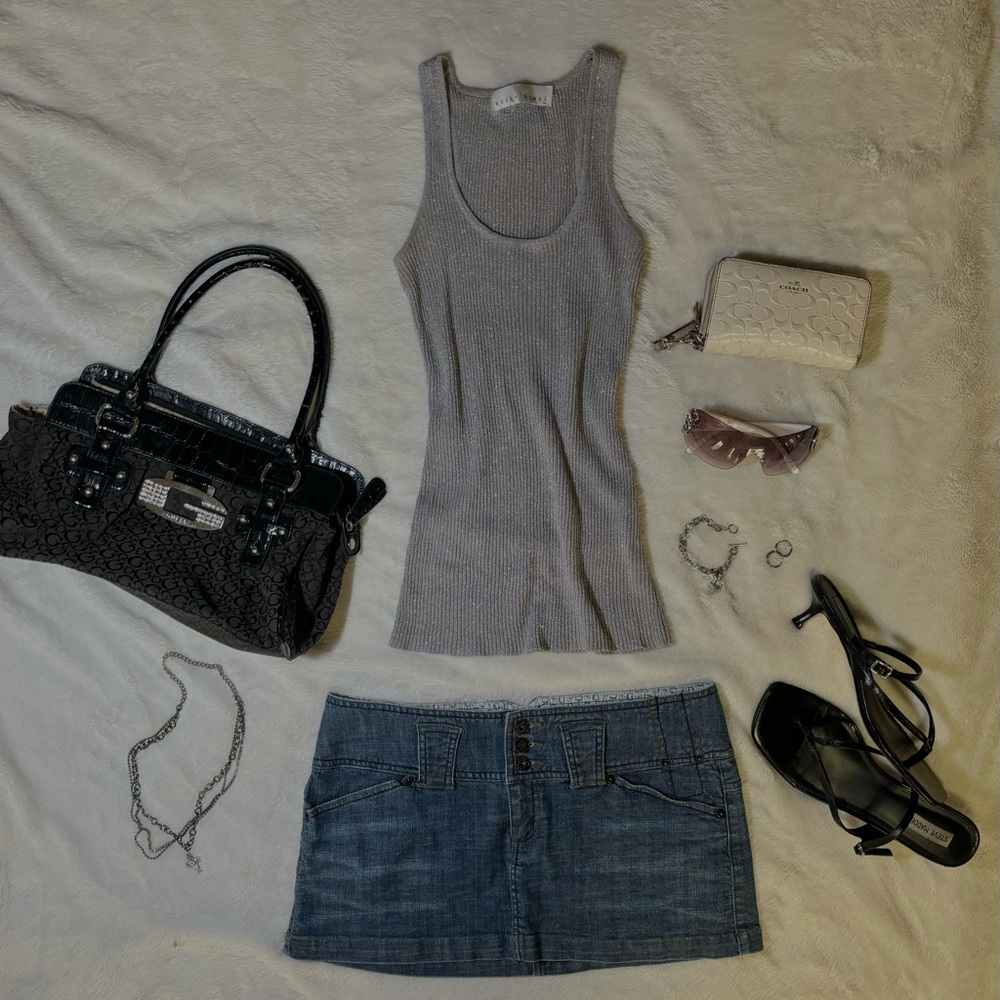GUESS mini skirt Vintage